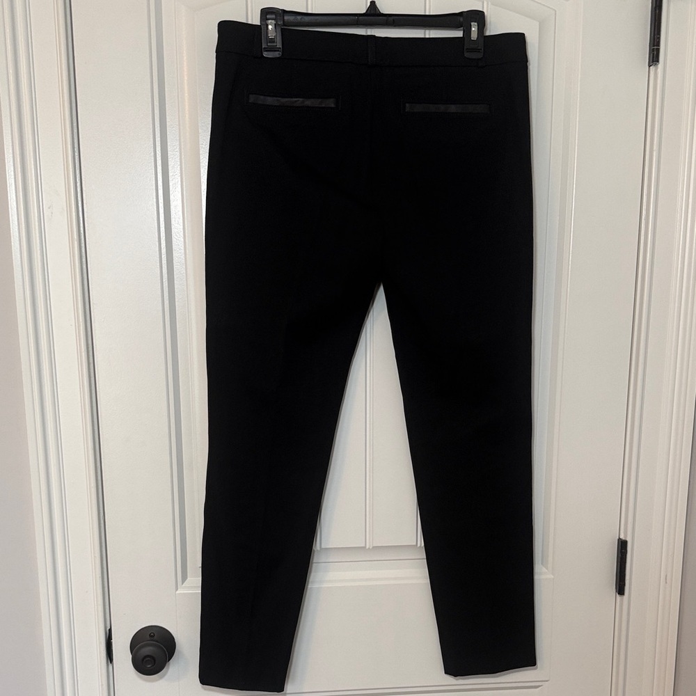Banana Republic Sloan Slim Fit Black Dress Pants Women’s Size 10 - Picture 5 of 7
